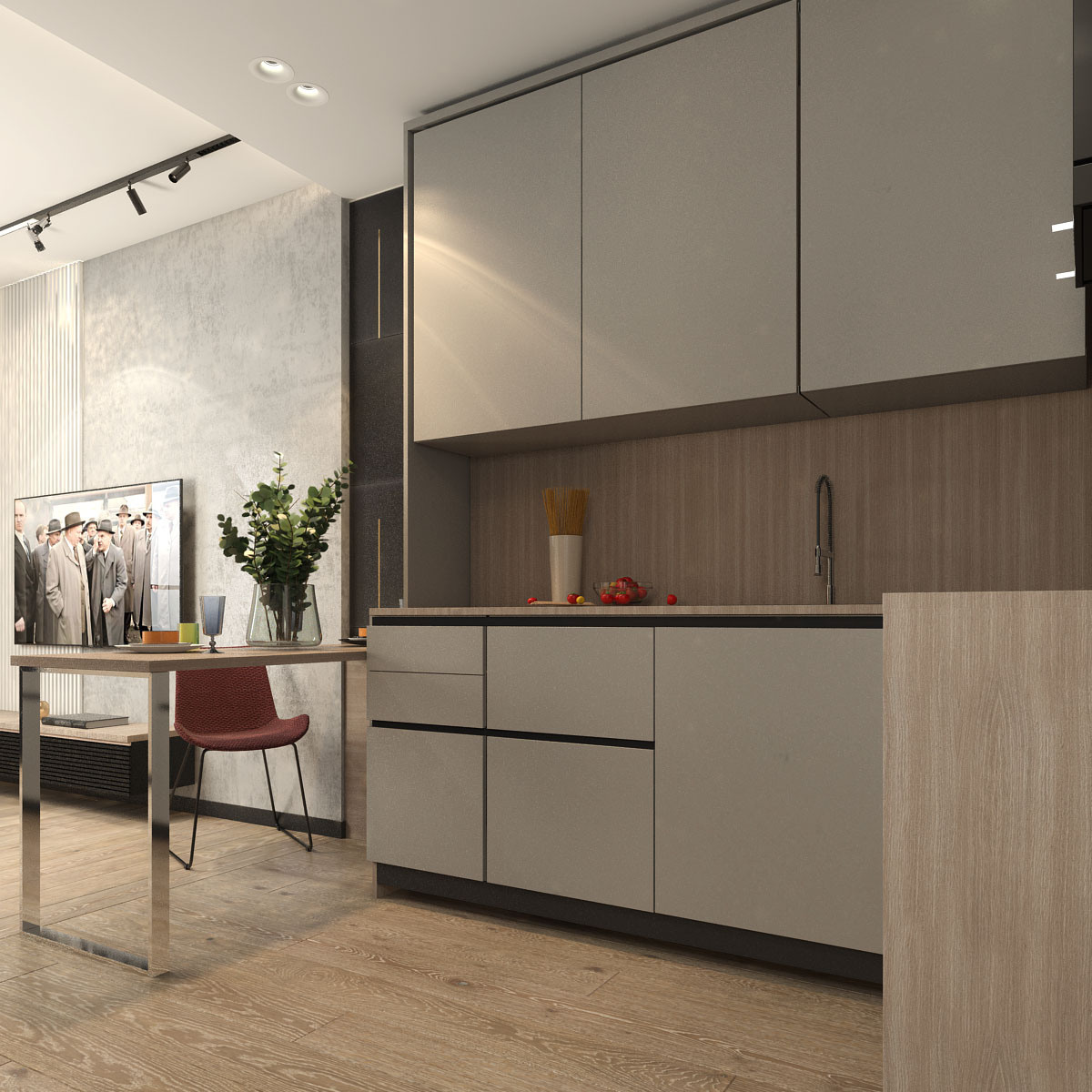 Интерьер квартиры в жк крылья. Дизайнер интерьера Диана Миронова|Москва