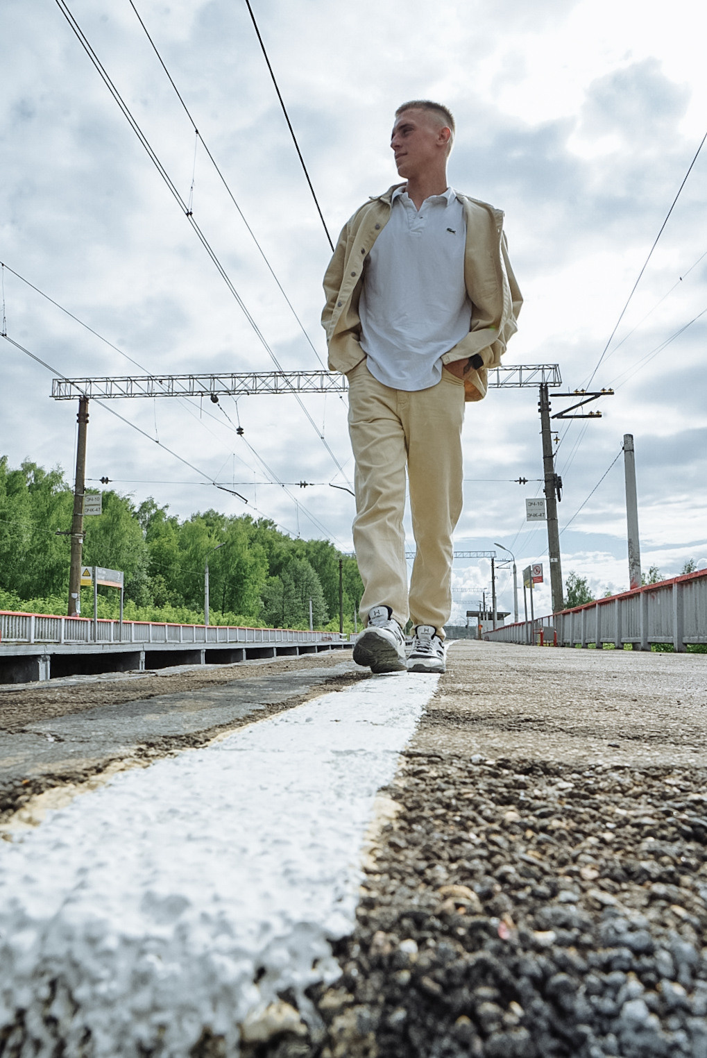 Железнодорожная фотосессия. Лиза Фирстова — самый добрый фотограф