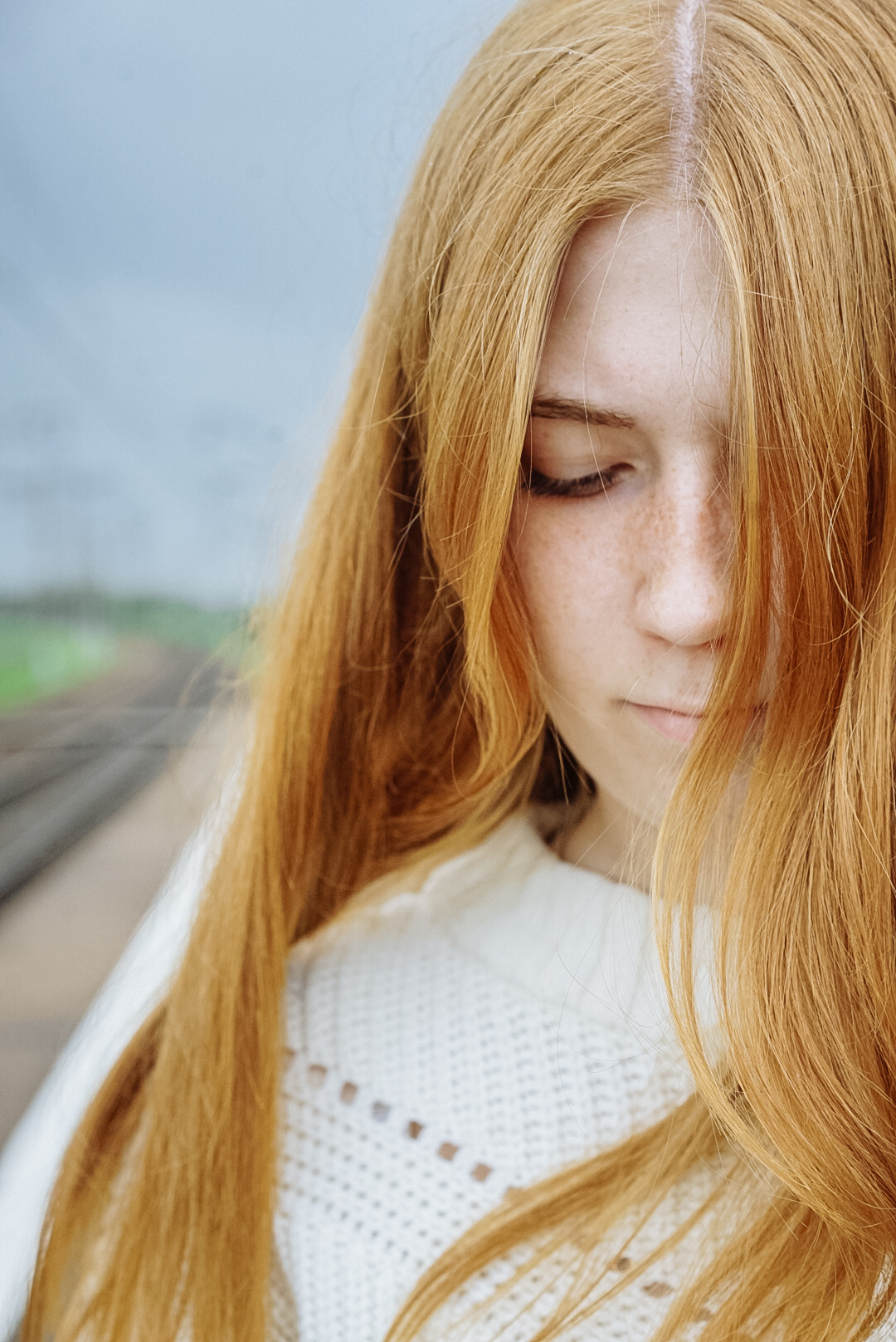 Железнодорожная фотосессия. Лиза Фирстова — самый добрый фотограф