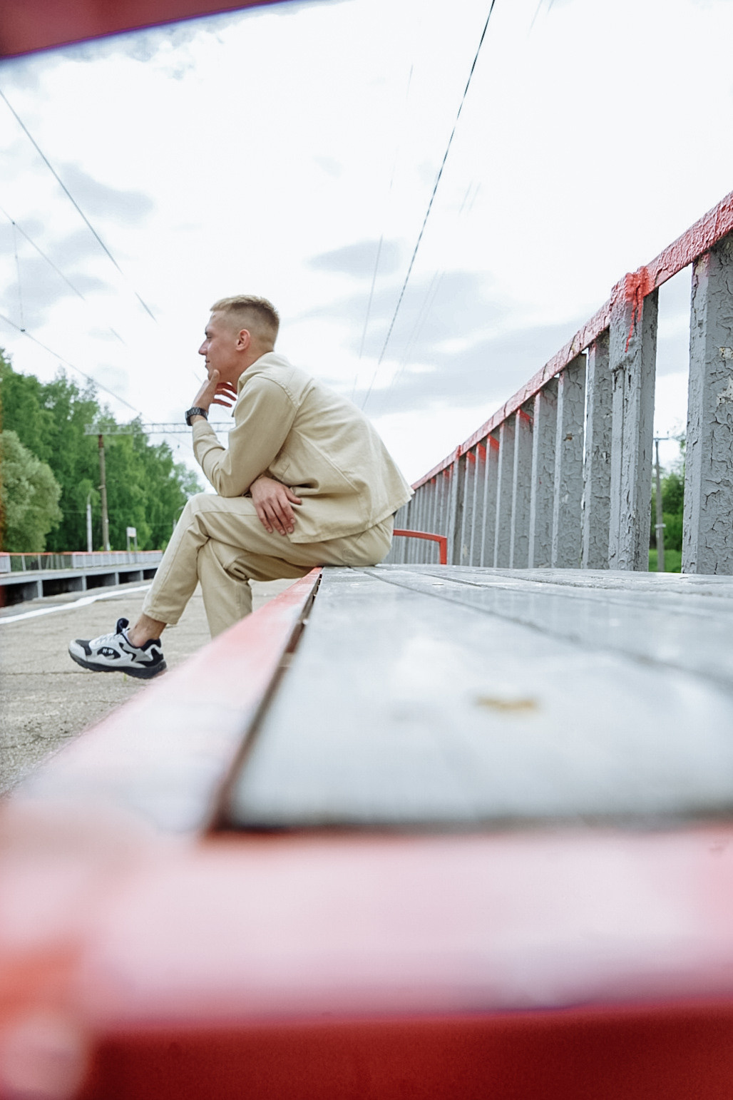 Железнодорожная фотосессия. Лиза Фирстова — самый добрый фотограф