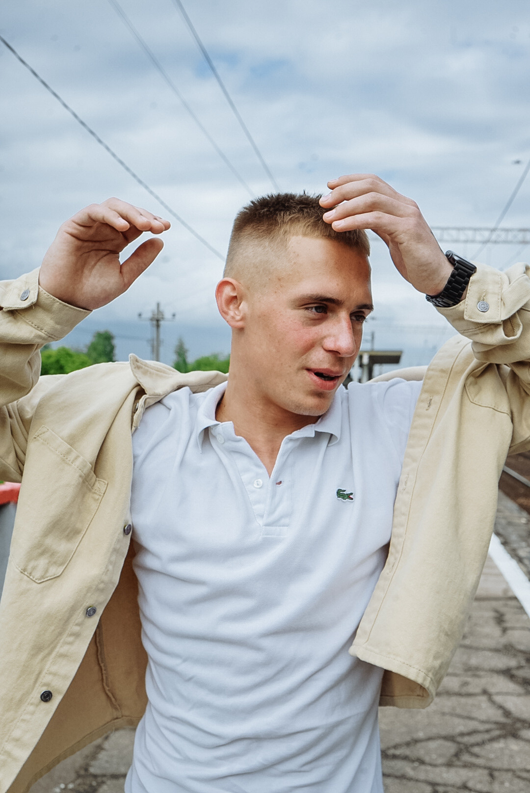 Железнодорожная фотосессия. Лиза Фирстова — самый добрый фотограф