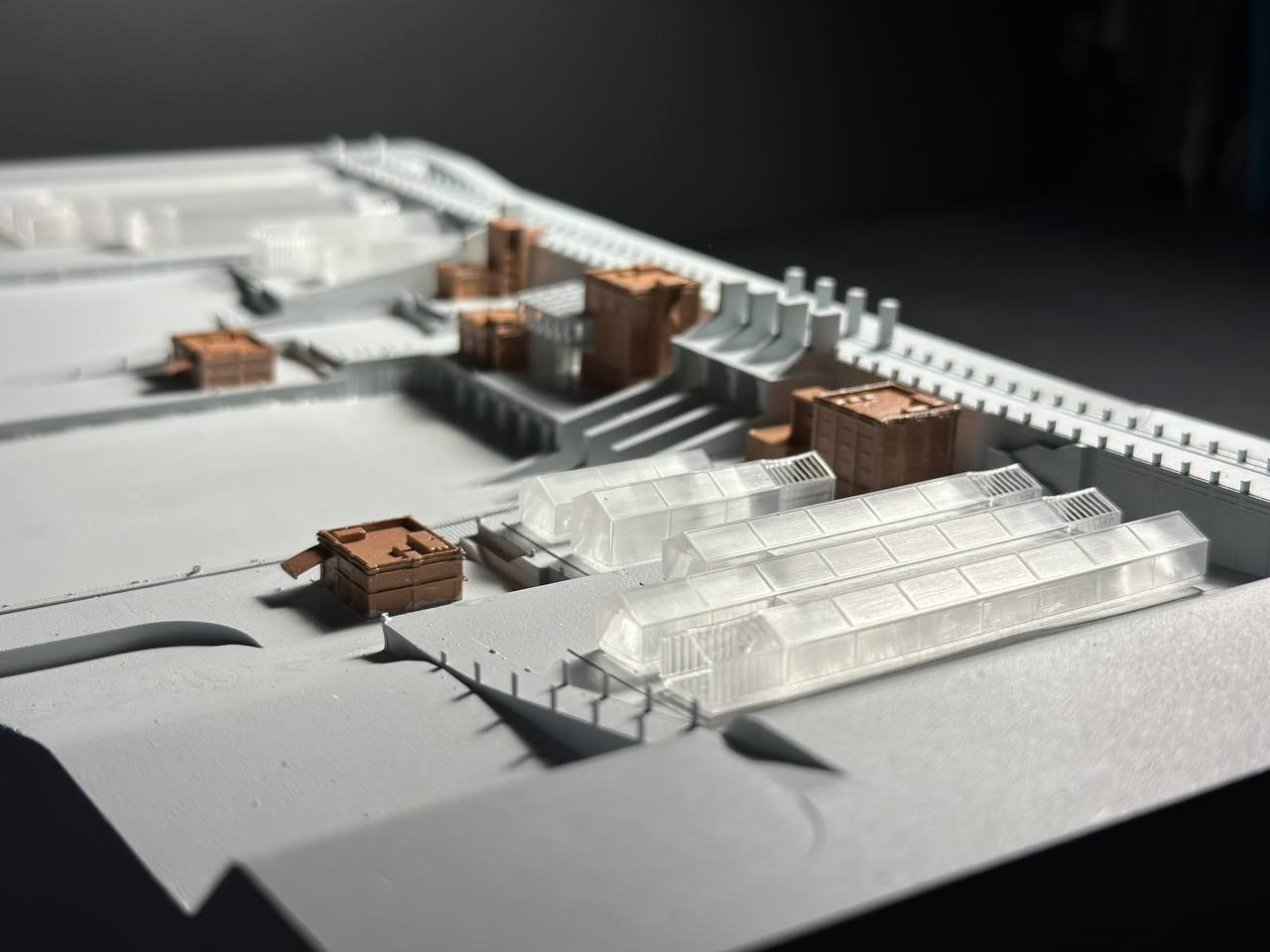 Дипломный макет Лины. 3D печать