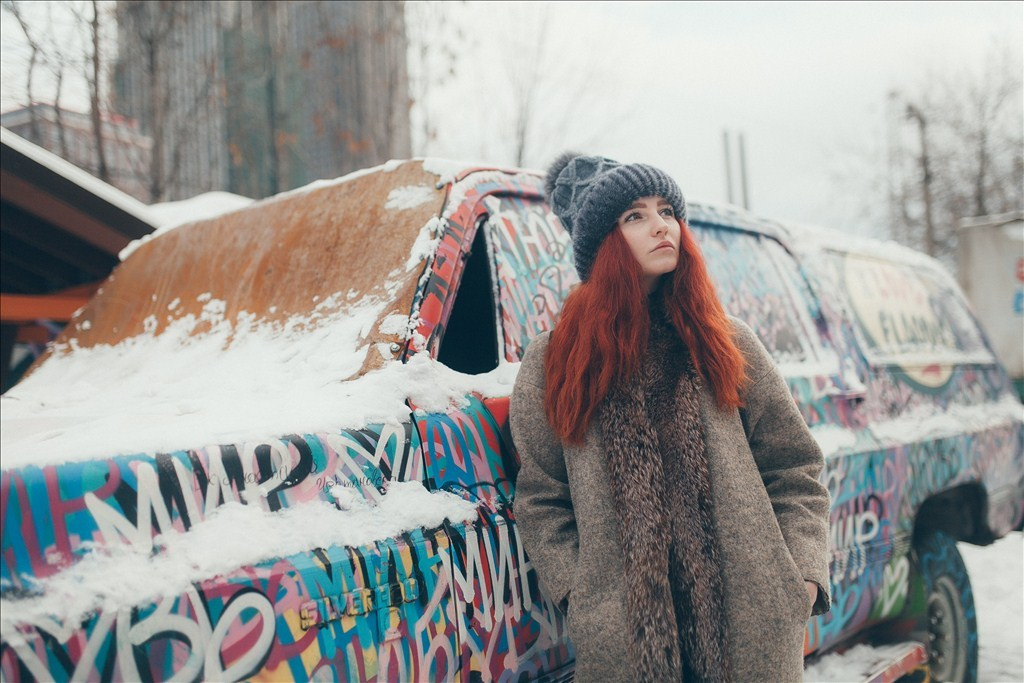 Москва в Январе