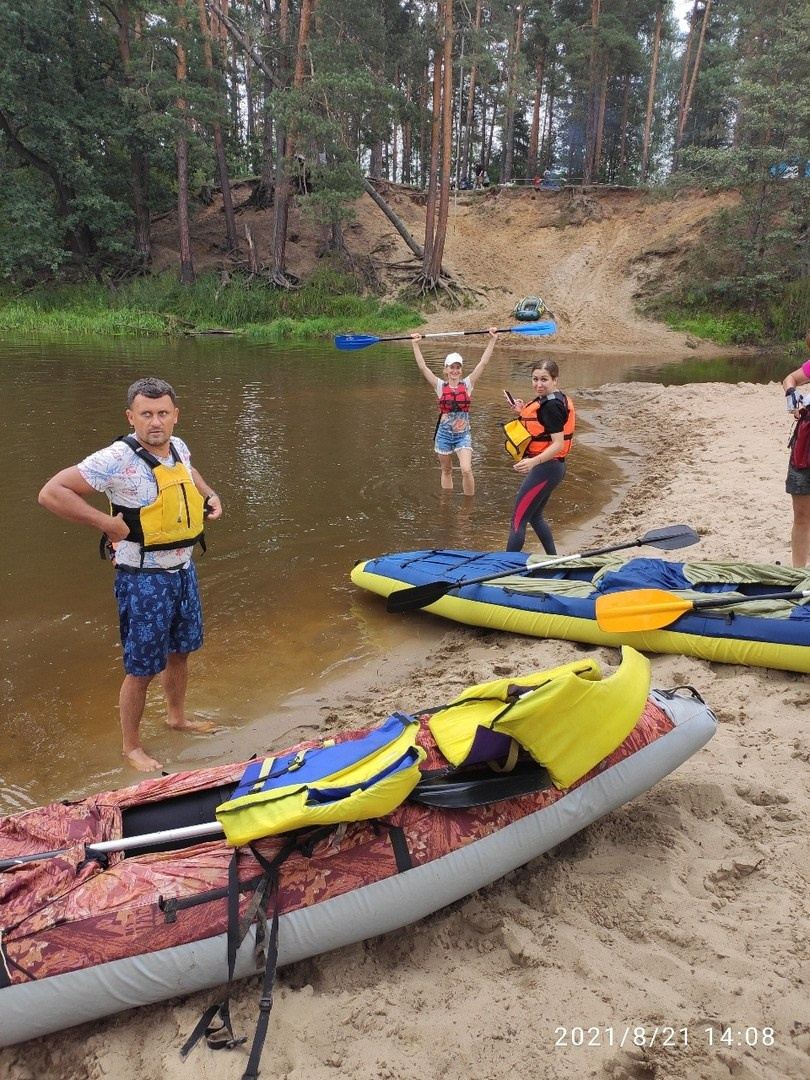 Сплав на байдарках 21.08.21. Галерея Фантим