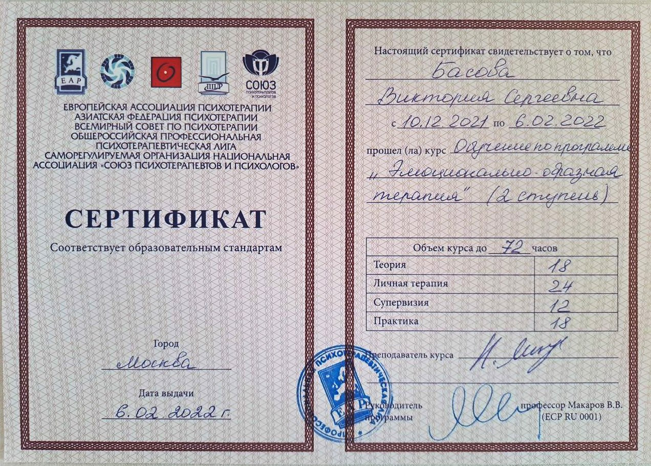 Образование Басова. Max Matvich and Victoria Basova are professionals in their field