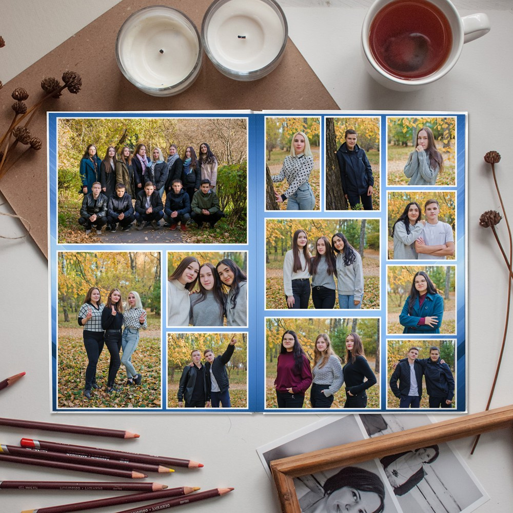 10 разворотов 9кл. Детский, семейный и школьный фотограф Светлана Волжанина
