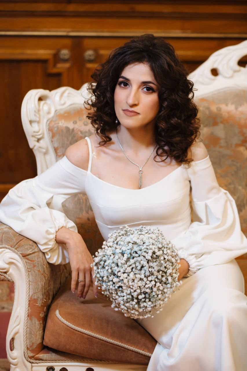 Свадебный образ - макияж и прическа. Визажист стилист в Астане Надежда Топникова