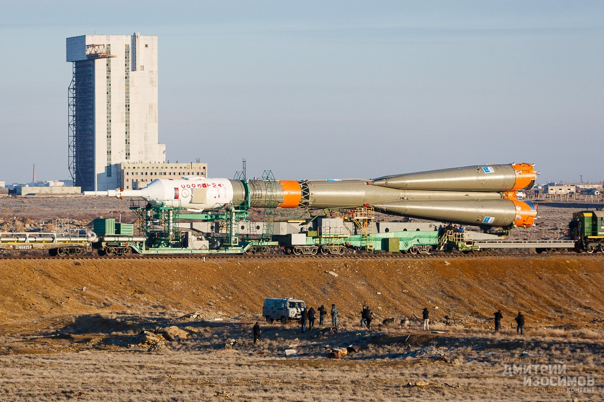 Байконур. Запуск «Союз ТМА-16М» на МКС