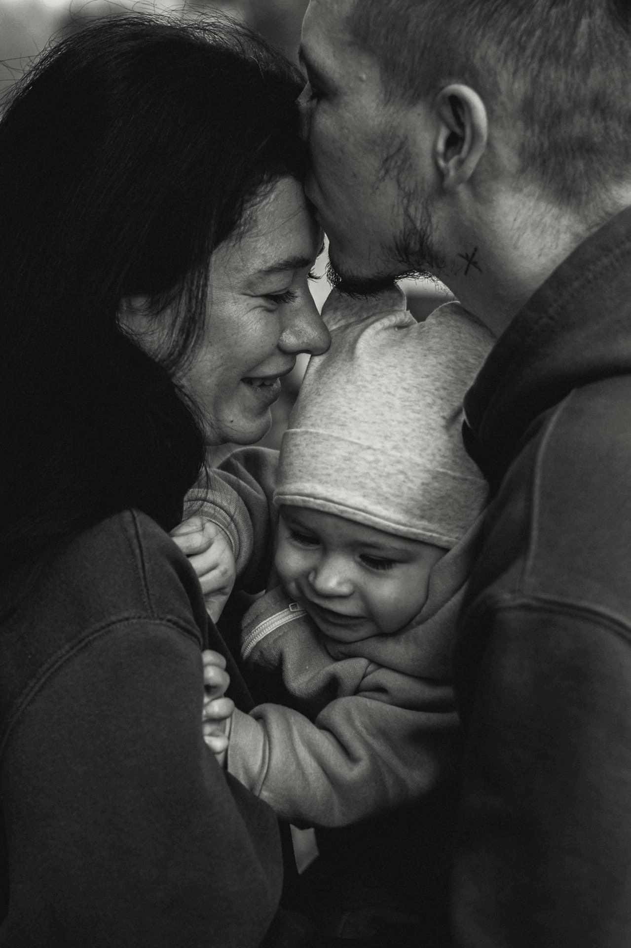 Анечка с папой и мамой. Семейный фотограф Полина Легачева