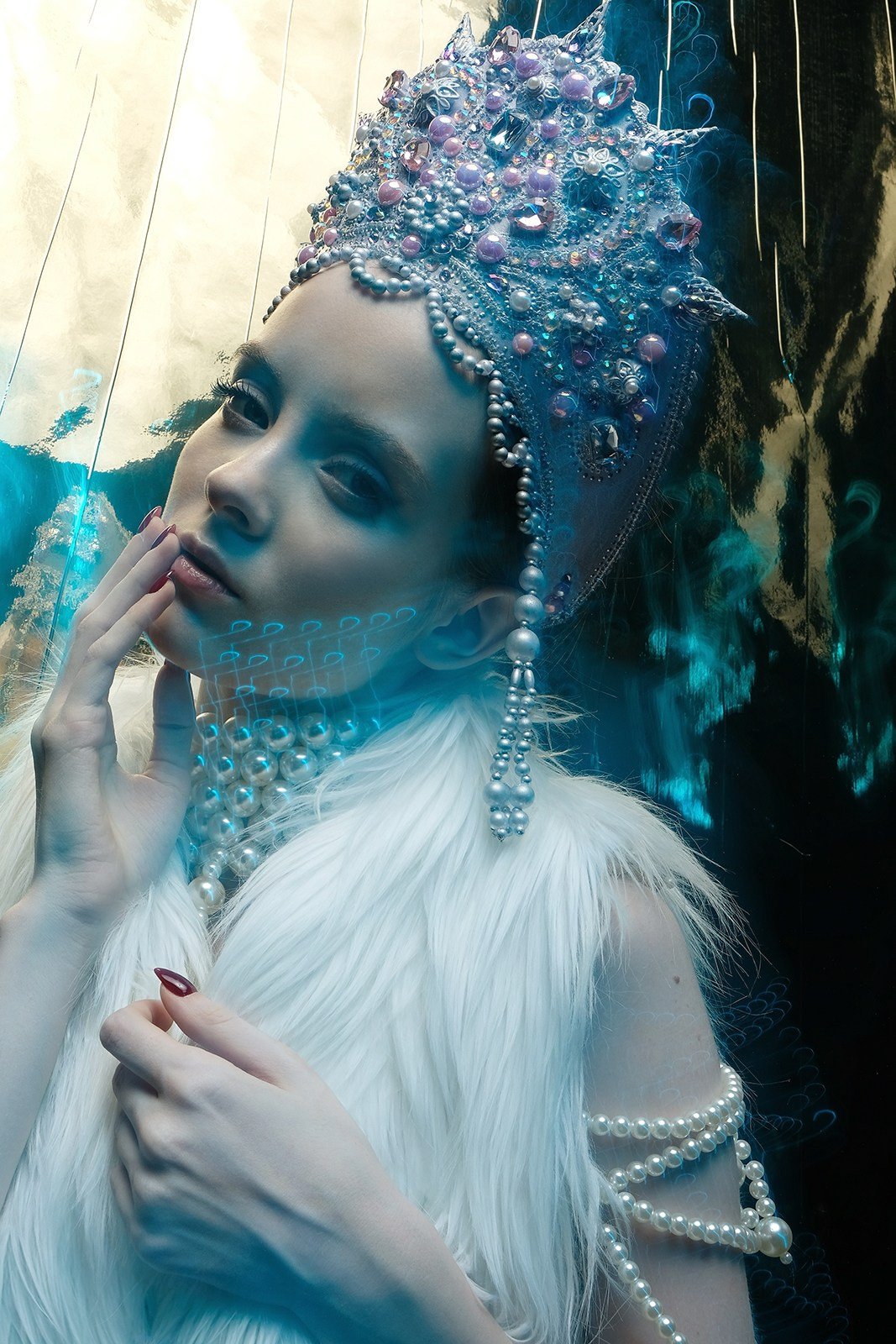 Съемка дизайнерских головных уборов