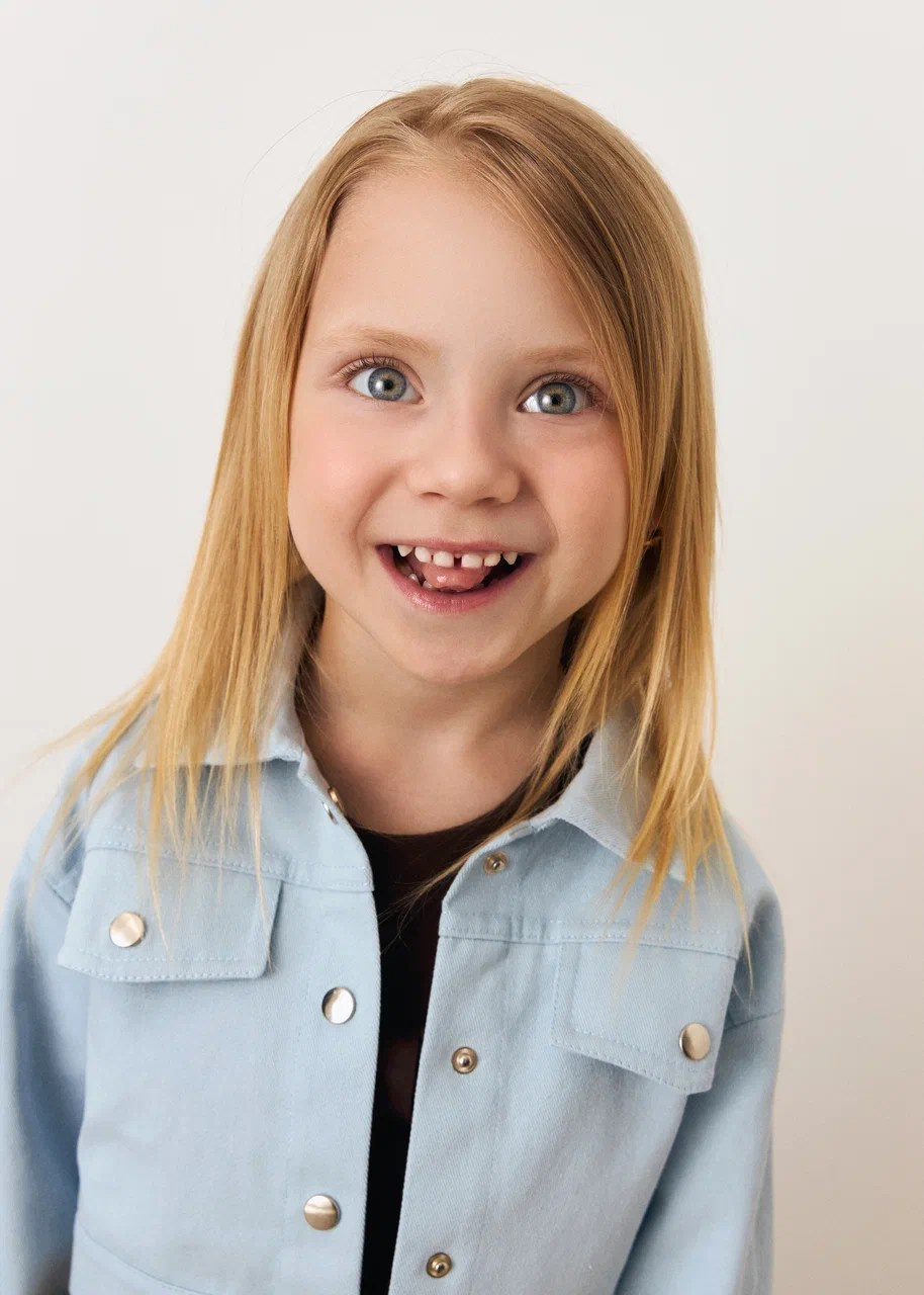 Большакова Милана 5 ЛЕТ 107 СМ. Детское модельное агентство Musthave agency. База профессиональных моделей