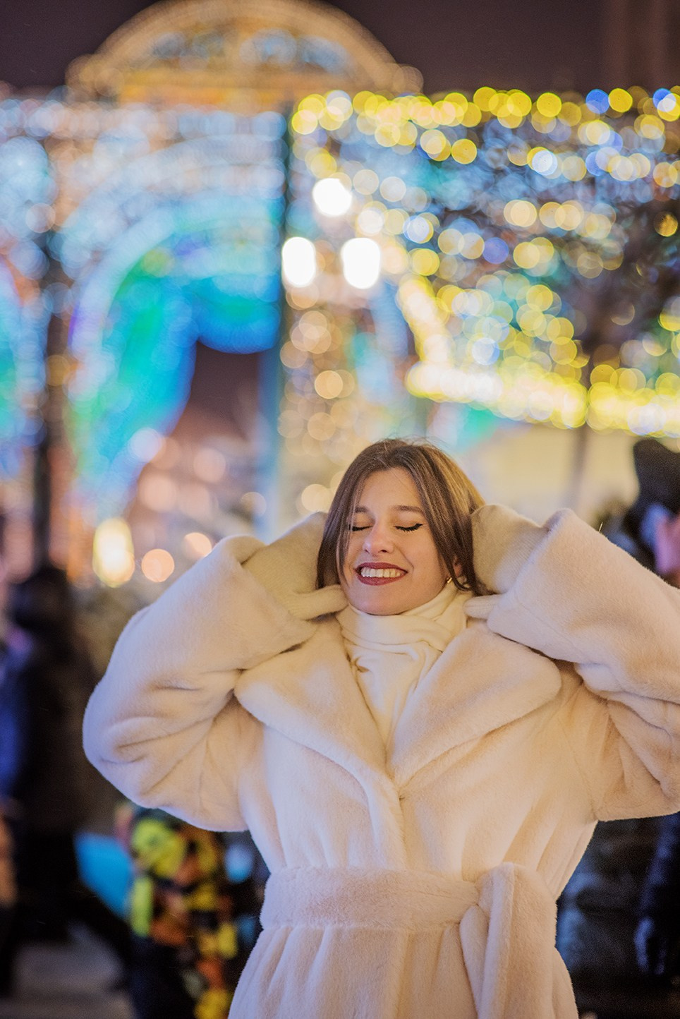 Зимняя фотосессия на Московских ярмарках. Семейный и детский фотограф в Москве Ксения Алпатова