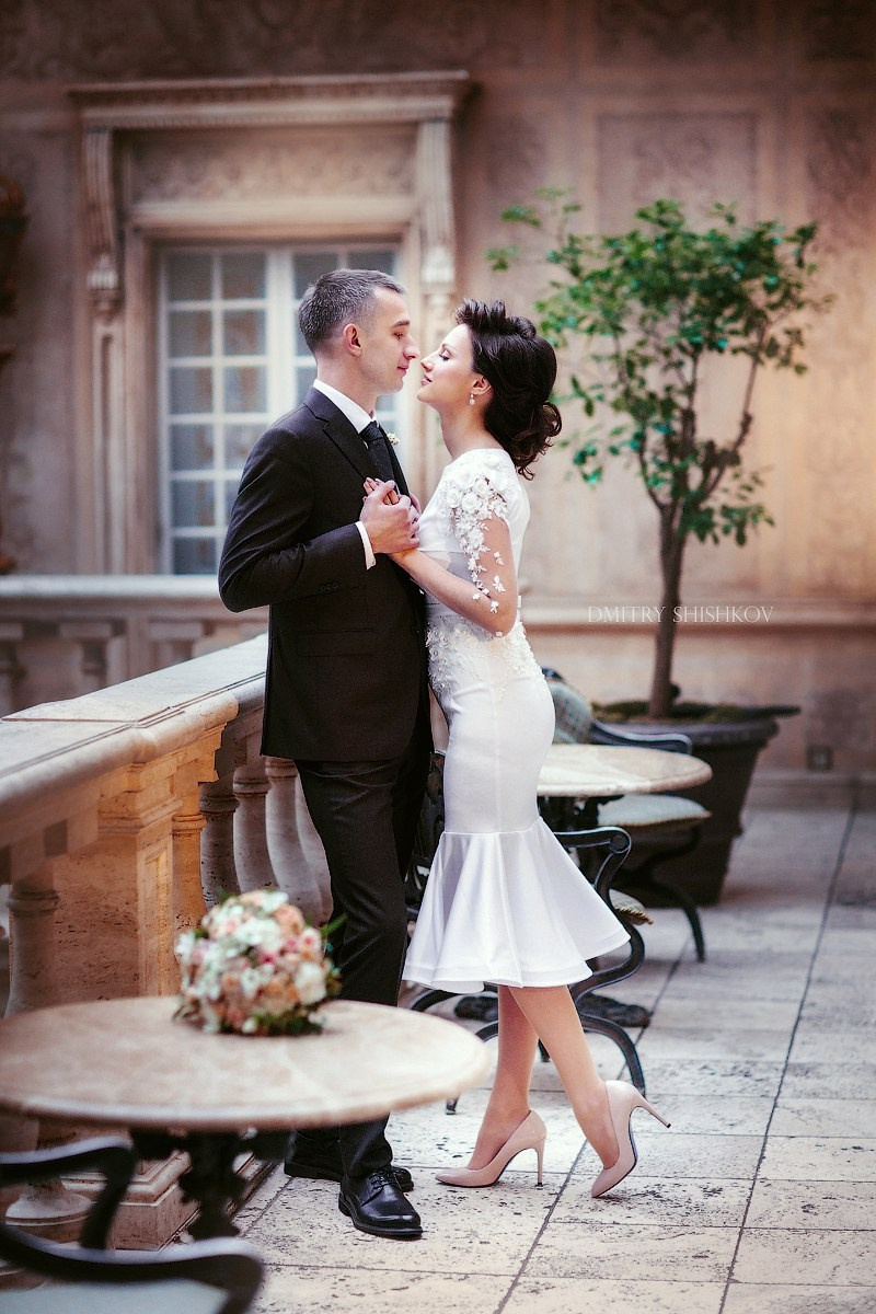 Примеры свадебных платьев. Модельер Евгений Бременев