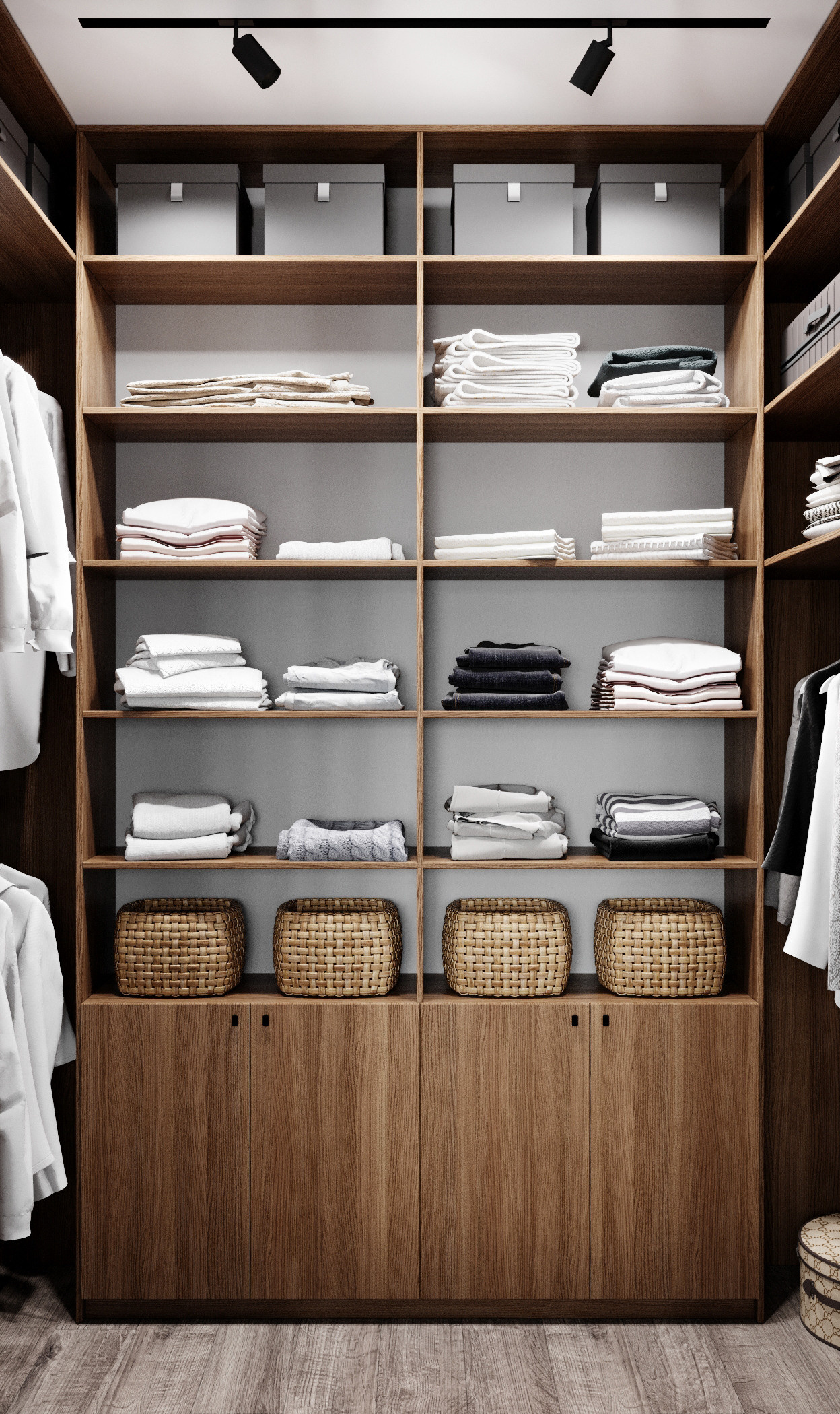 Однокомнатная квартира-студия в Москве 42 м. кв. Студия Дизайна интерьера Tsvetdesign. Дизайнер в Санкт-Петербурге