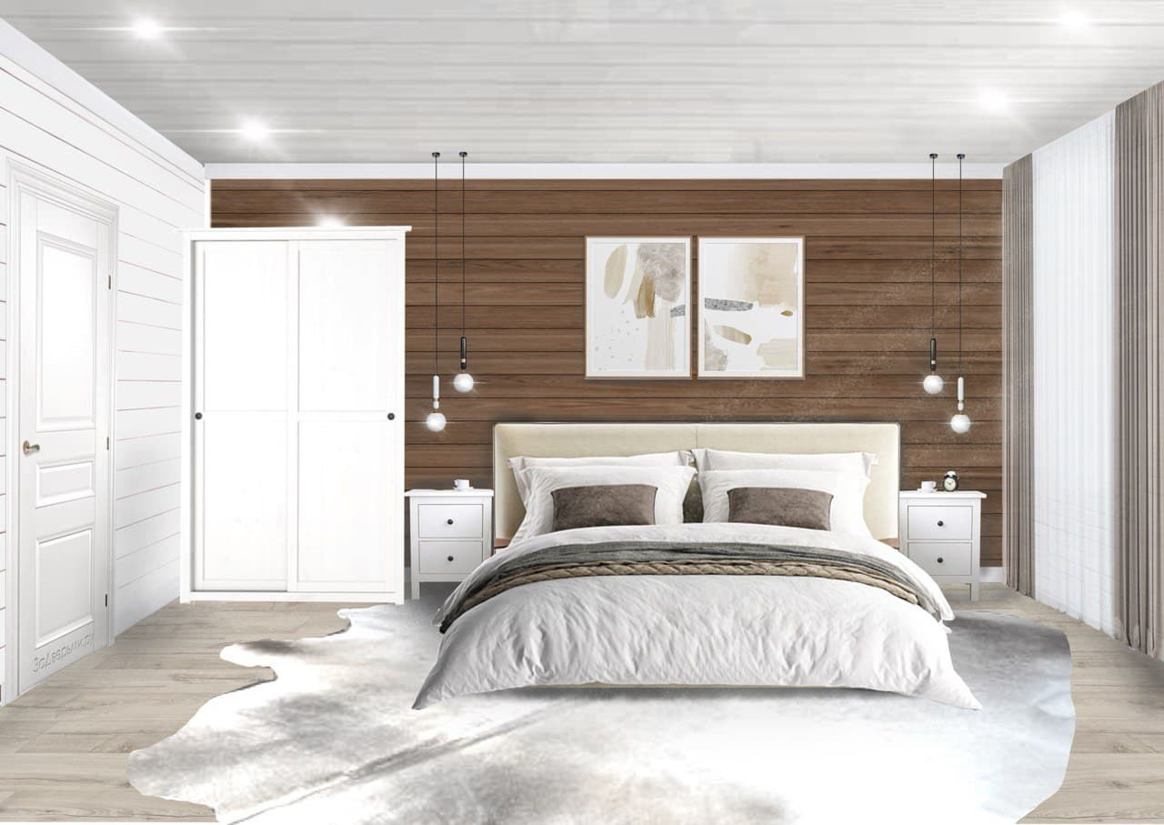 Проект в коллажах. 2х-этажный дом. 170 м. кв. Студия Дизайна интерьера Tsvetdesign. Дизайнер в Санкт-Петербурге