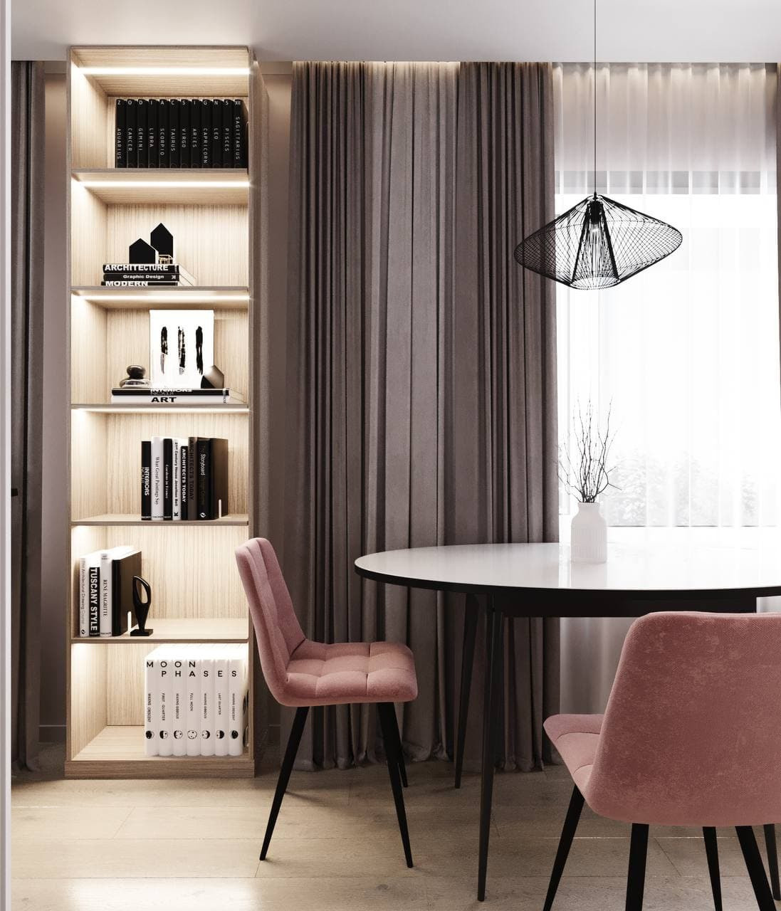 Трёхкомнатная квартира в современном стиле. Студия Дизайна интерьера Tsvetdesign. Дизайнер в Санкт-Петербурге