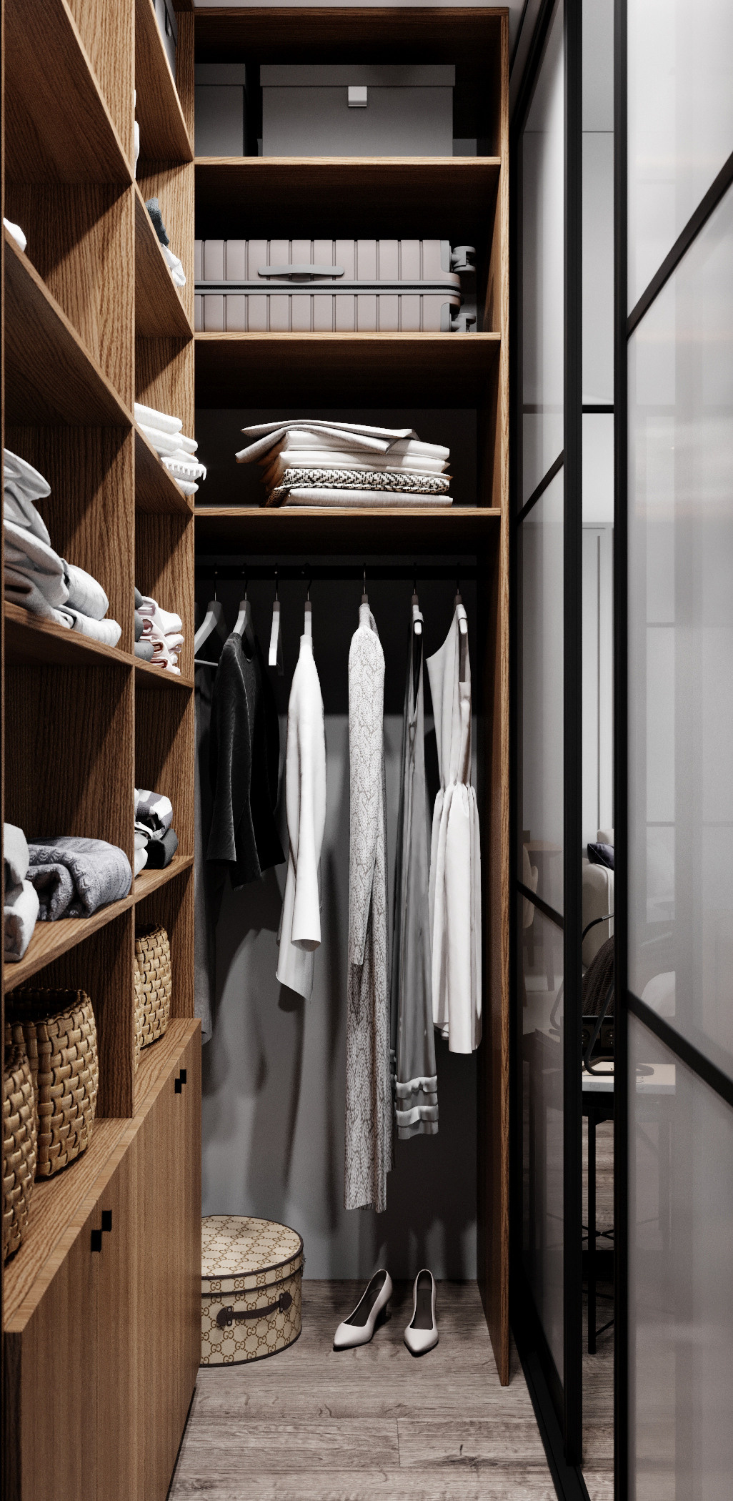 Однокомнатная квартира-студия в Москве 42 м. кв. Студия Дизайна интерьера Tsvetdesign. Дизайнер в Санкт-Петербурге