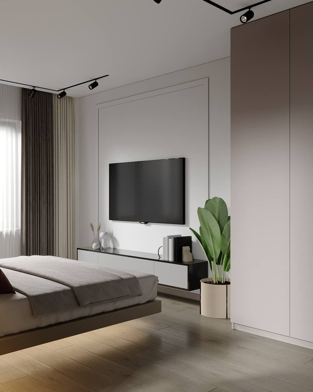 Трёхкомнатная квартира в современном стиле. Студия Дизайна интерьера Tsvetdesign. Дизайнер в Санкт-Петербурге