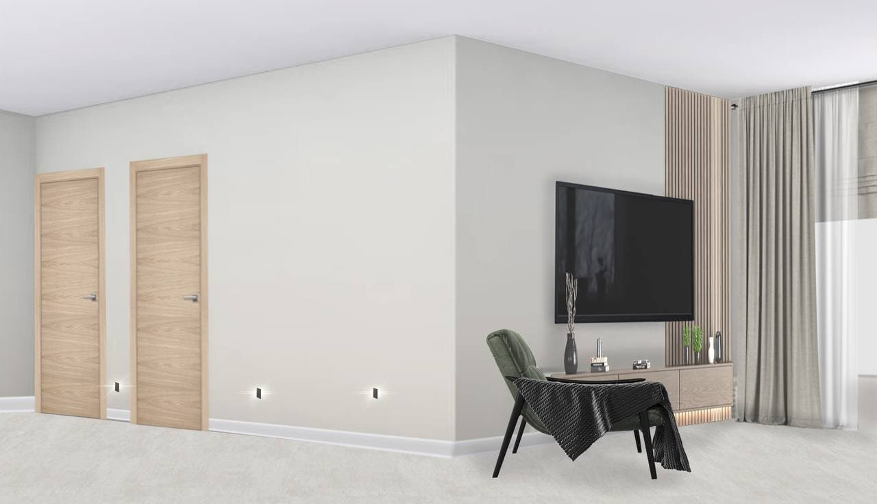 Проект в КОЛЛАЖАХ. Одноэтажный дом 128 м. кв. Студия Дизайна интерьера Tsvetdesign. Дизайнер в Санкт-Петербурге