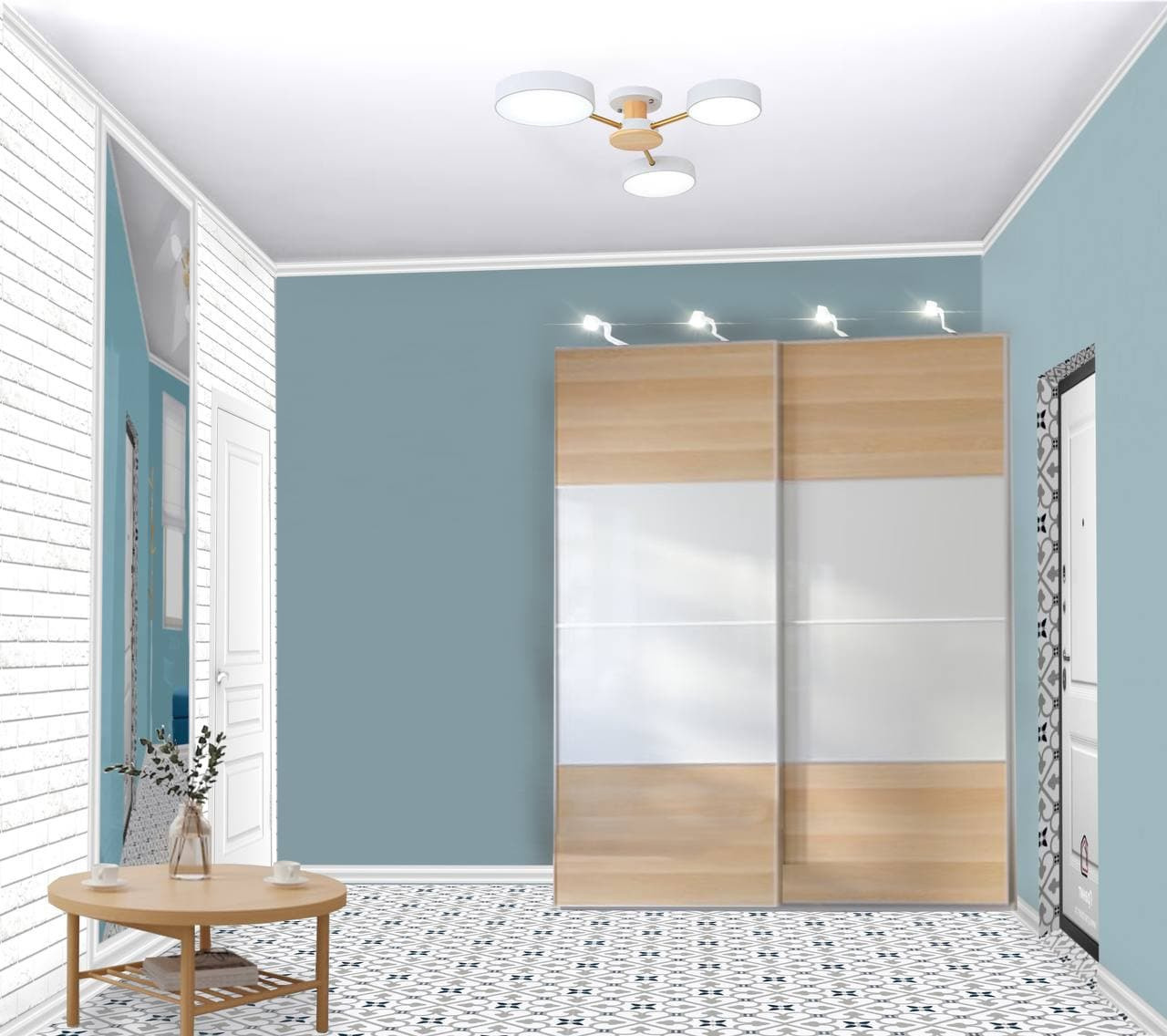 Проект в коллажах. 2х-этажный дом. 170 м. кв. Студия Дизайна интерьера Tsvetdesign. Дизайнер в Санкт-Петербурге