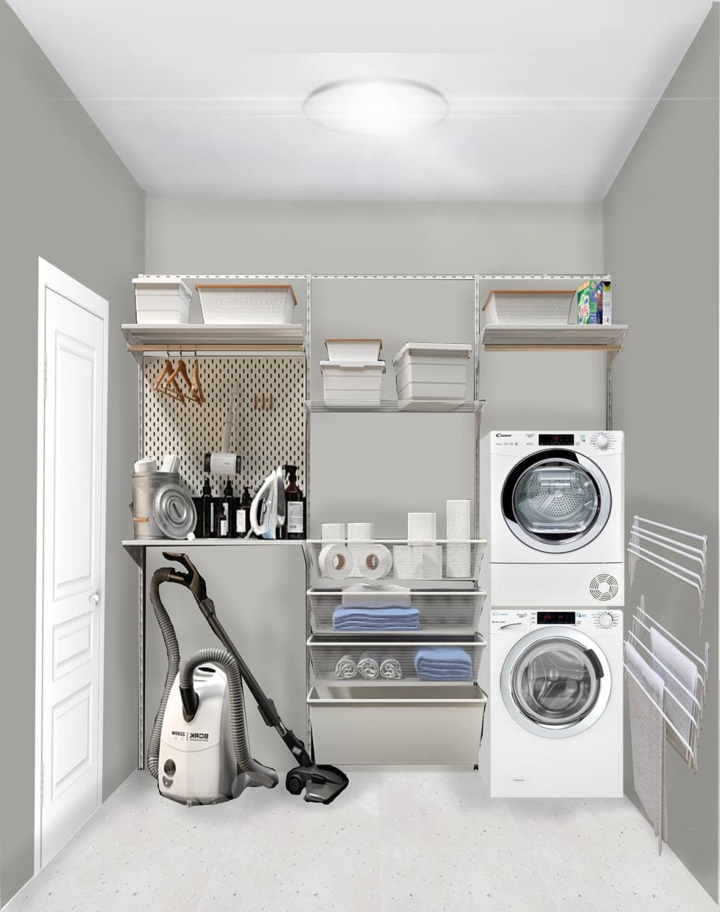 Проект в коллажах. 2х-этажный дом. 170 м. кв. Студия Дизайна интерьера Tsvetdesign. Дизайнер в Санкт-Петербурге