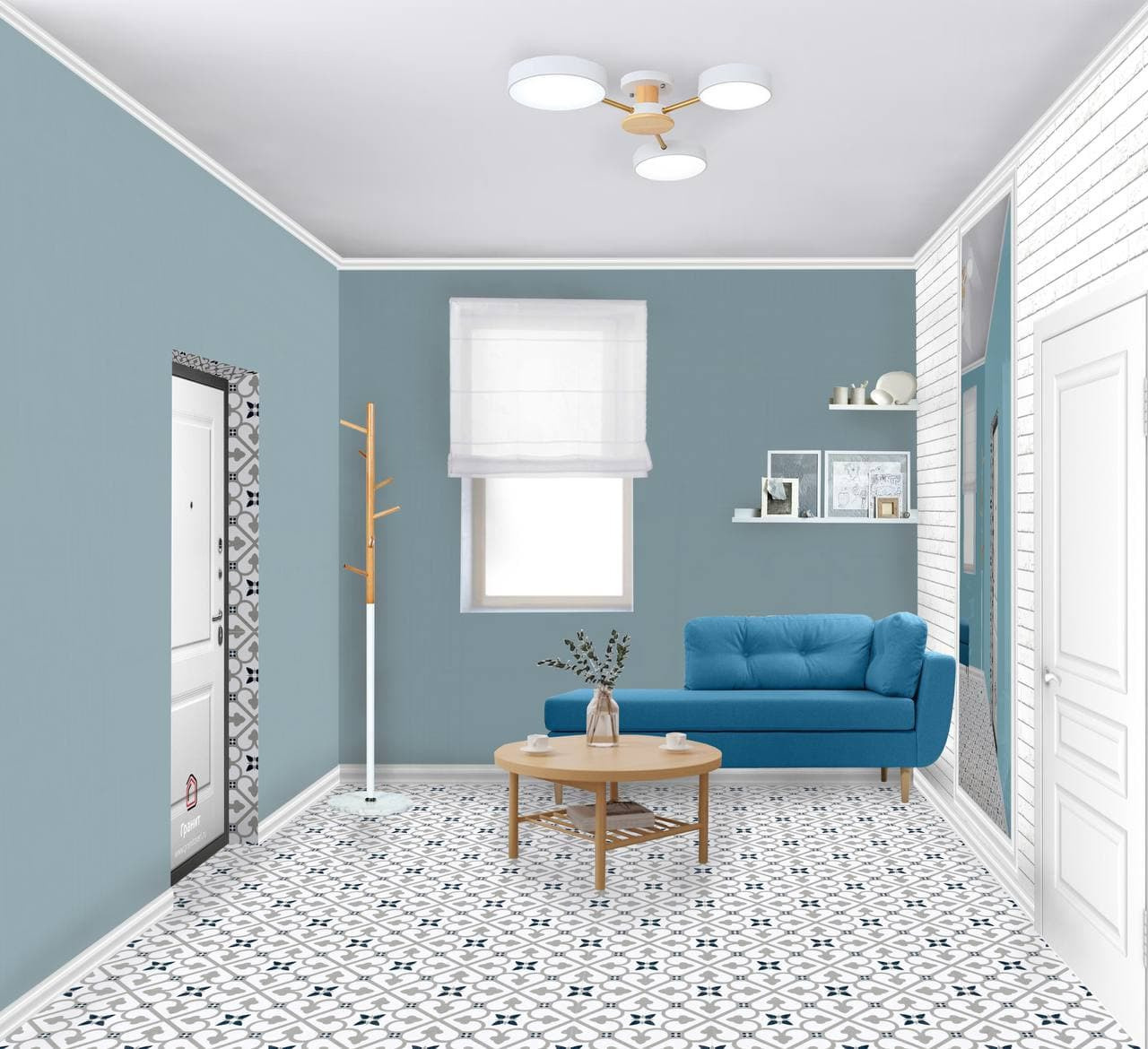 Проект в коллажах. 2х-этажный дом. 170 м. кв. Студия Дизайна интерьера Tsvetdesign. Дизайнер в Санкт-Петербурге