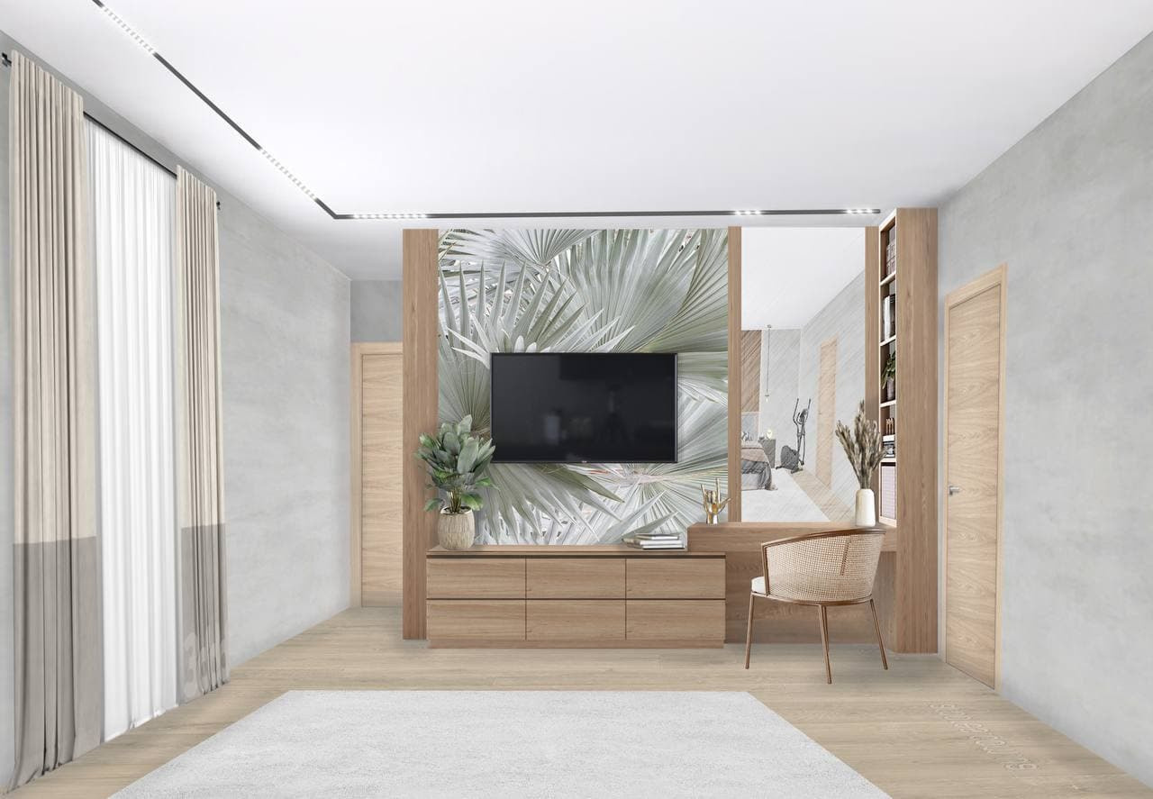 Проект в КОЛЛАЖАХ. Одноэтажный дом 128 м. кв. Студия Дизайна интерьера Tsvetdesign. Дизайнер в Санкт-Петербурге