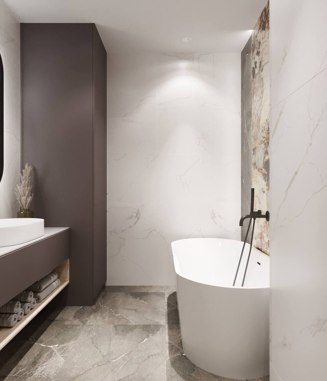 Трёхкомнатная квартира в современном стиле. Студия Дизайна интерьера Tsvetdesign. Дизайнер в Санкт-Петербурге