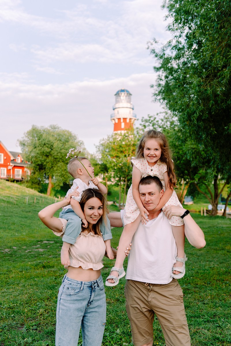 Пикник у маяка. Семейный и свадебный фотограф в Рязани Лиза Голованова