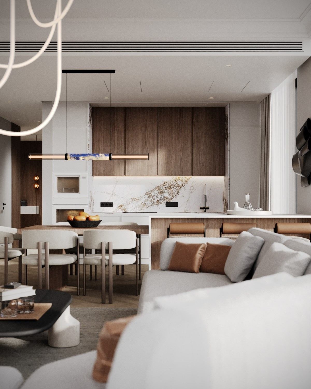 ЖК Victory Park Residence. Kod Interiors | Дизайнер интерьеров Кораблина Кристина