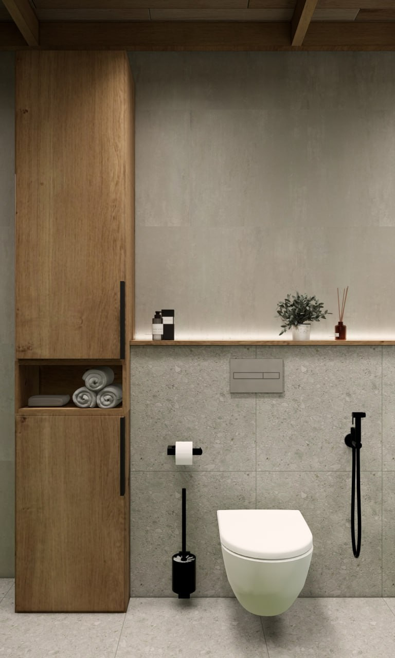 Загородный дом 110 м² в Ленинградской области (совместная работа с Любовью Поляковой designpolyakova.ru). Push-design.ru