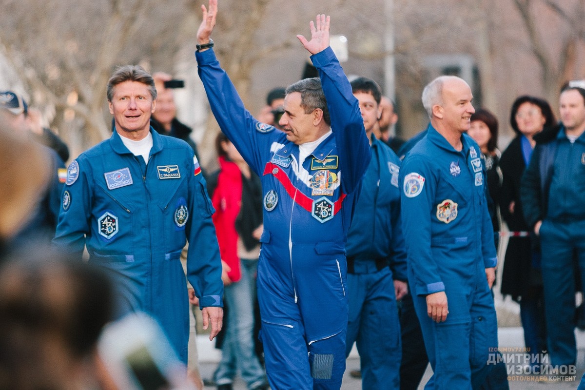 Байконур. Запуск «Союз ТМА-16М» на МКС