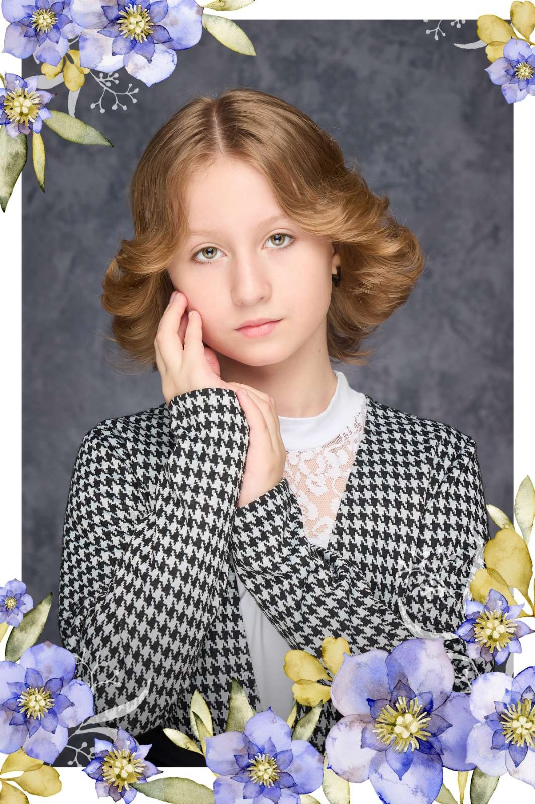 Съемка учеников начальной школы в нашей фотостудии. Школьный фотограф, выпускные альбомы