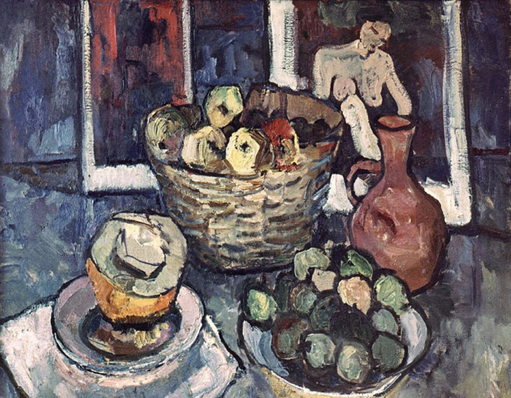 «Яблоки и дыня» 1962 год Тульский музей изобр. иск. Художник Величко Вадим Семёнович