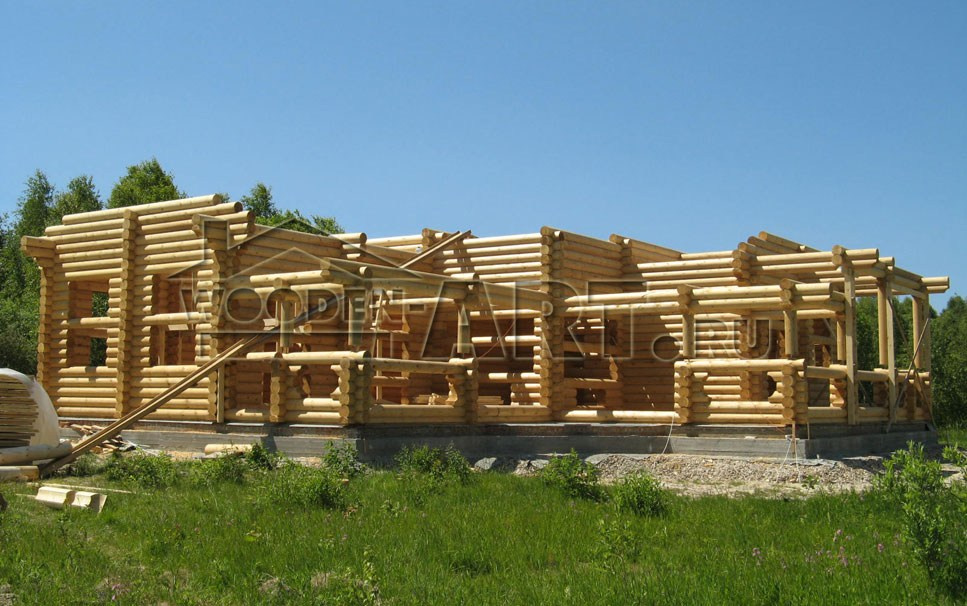 «Съяново» 341 кв. м. Проекты деревянных домов