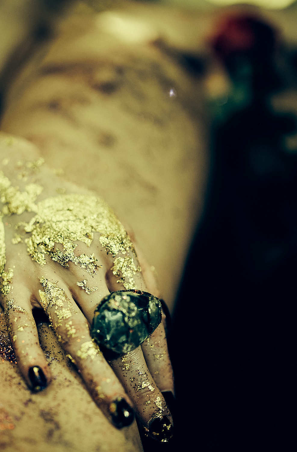 Арт-ню фотосессия с розами