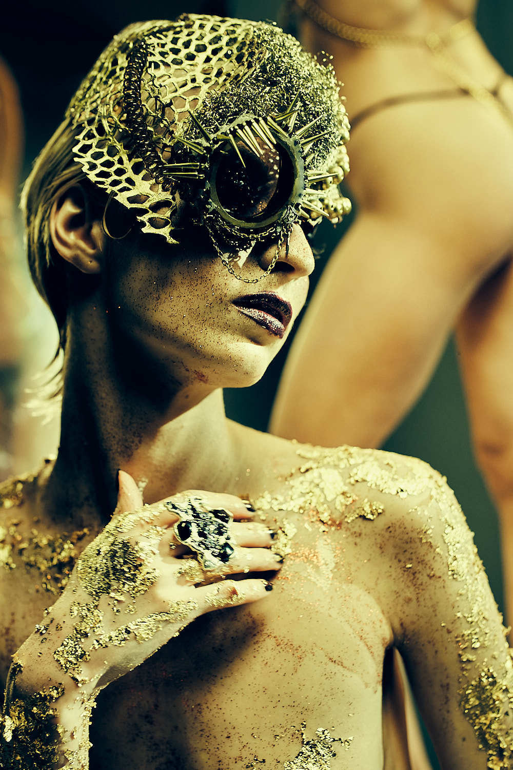 Арт-ню фотосессия с розами