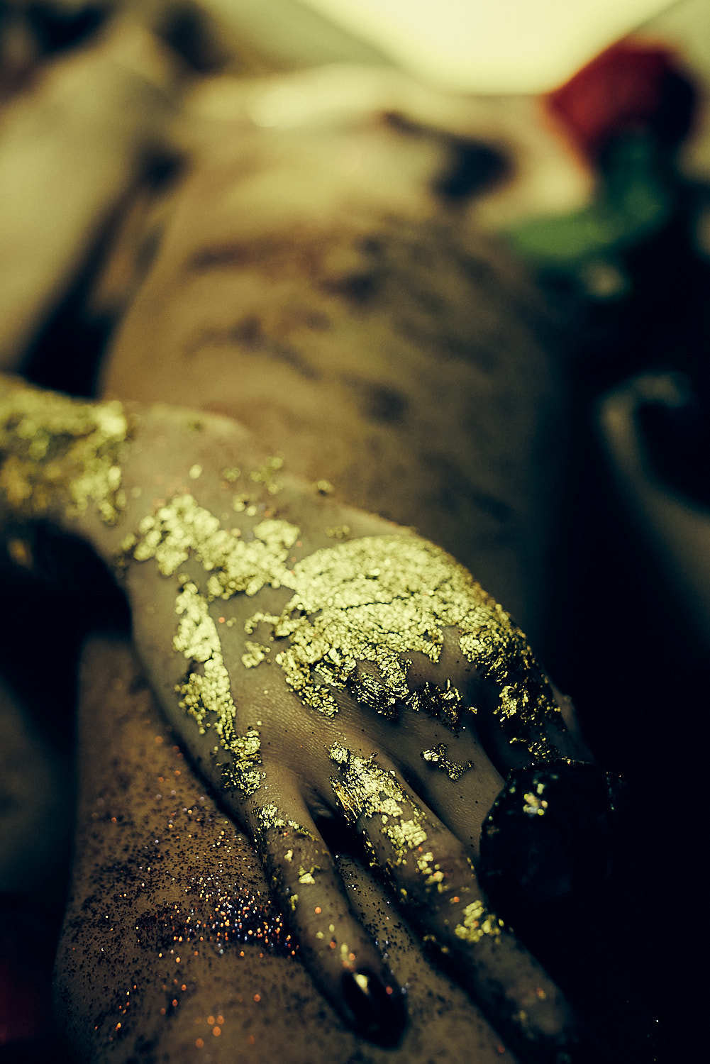 Арт-ню фотосессия с розами