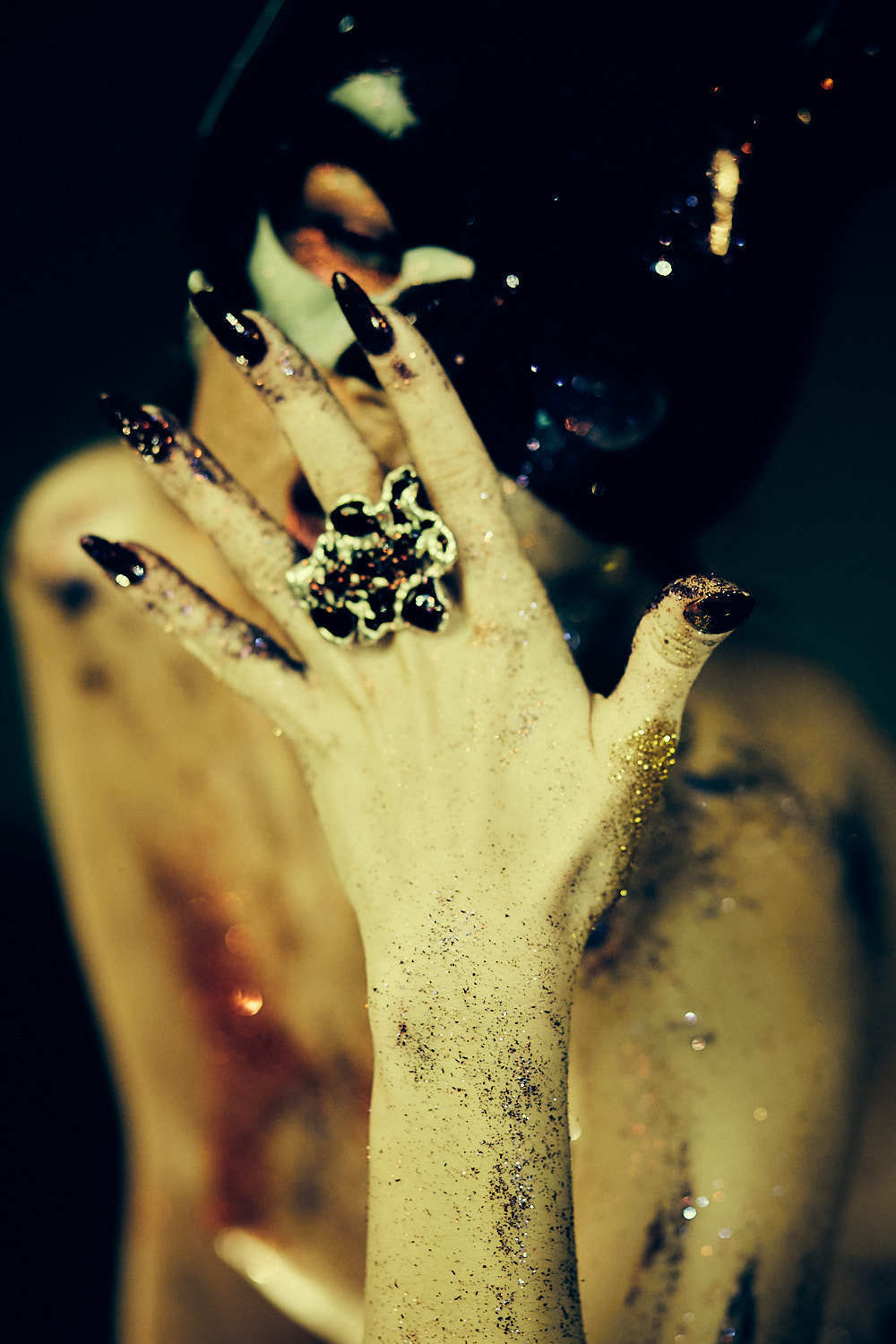 Арт-ню фотосессия с розами