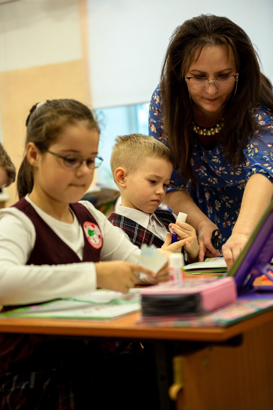 Уроки в школе. Андрей Кровлин — фотограф в Славянке