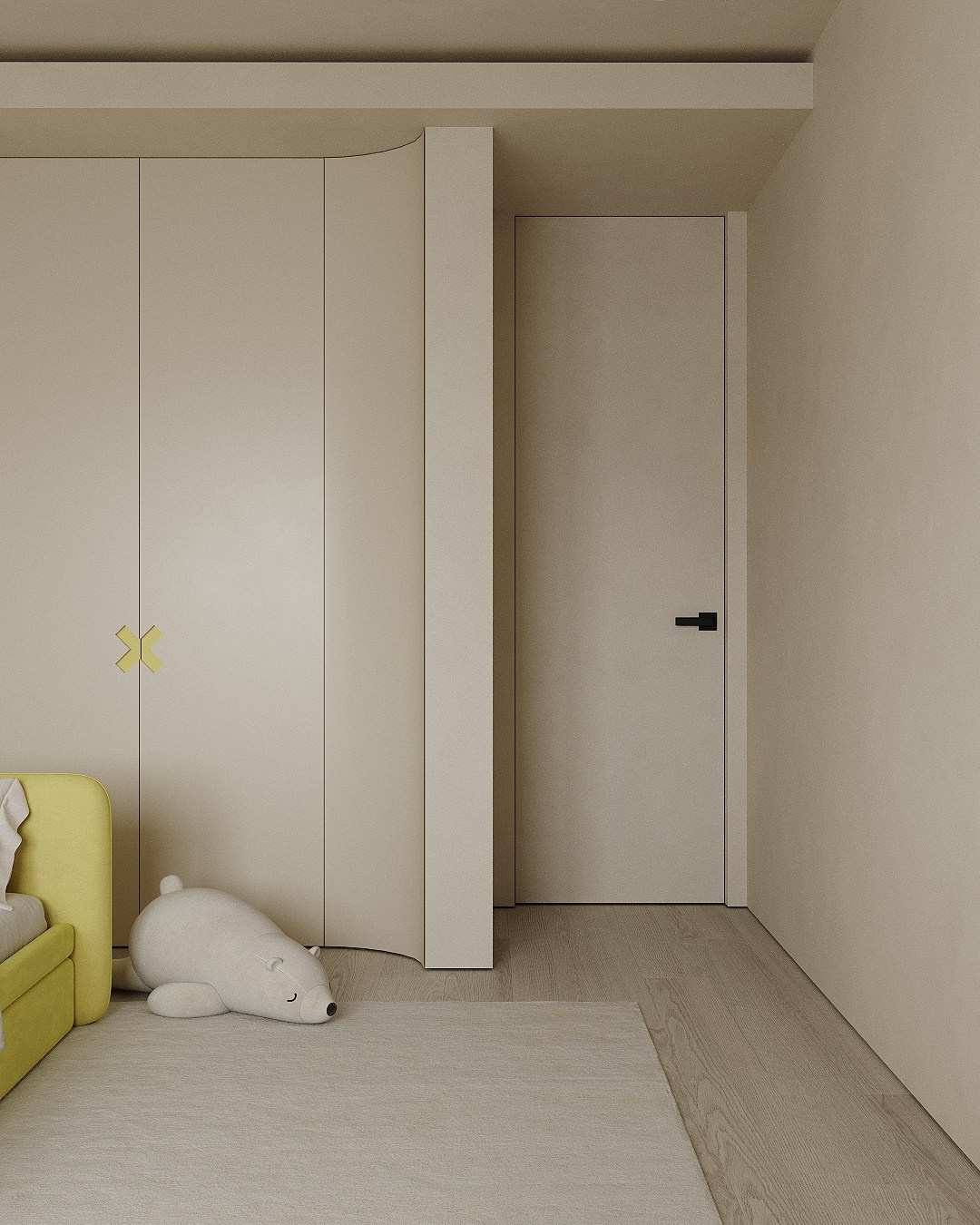 Детская 17 м². 3d визуализатор Валерия Романова