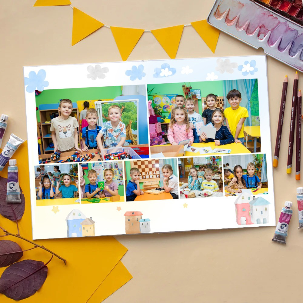 Выпускные альбомы из Детского Сада. Семейный и детский фотограф в Новороссийске Татьяна Крестина