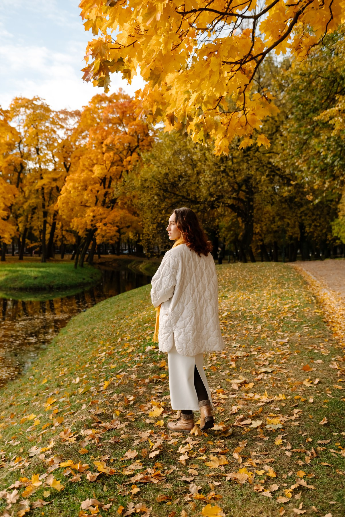Осенняя фотосессия в Питере в Таврическом саду. Свадебный и сеейный фотограф в Санкт-Петербурге Елена Худякова