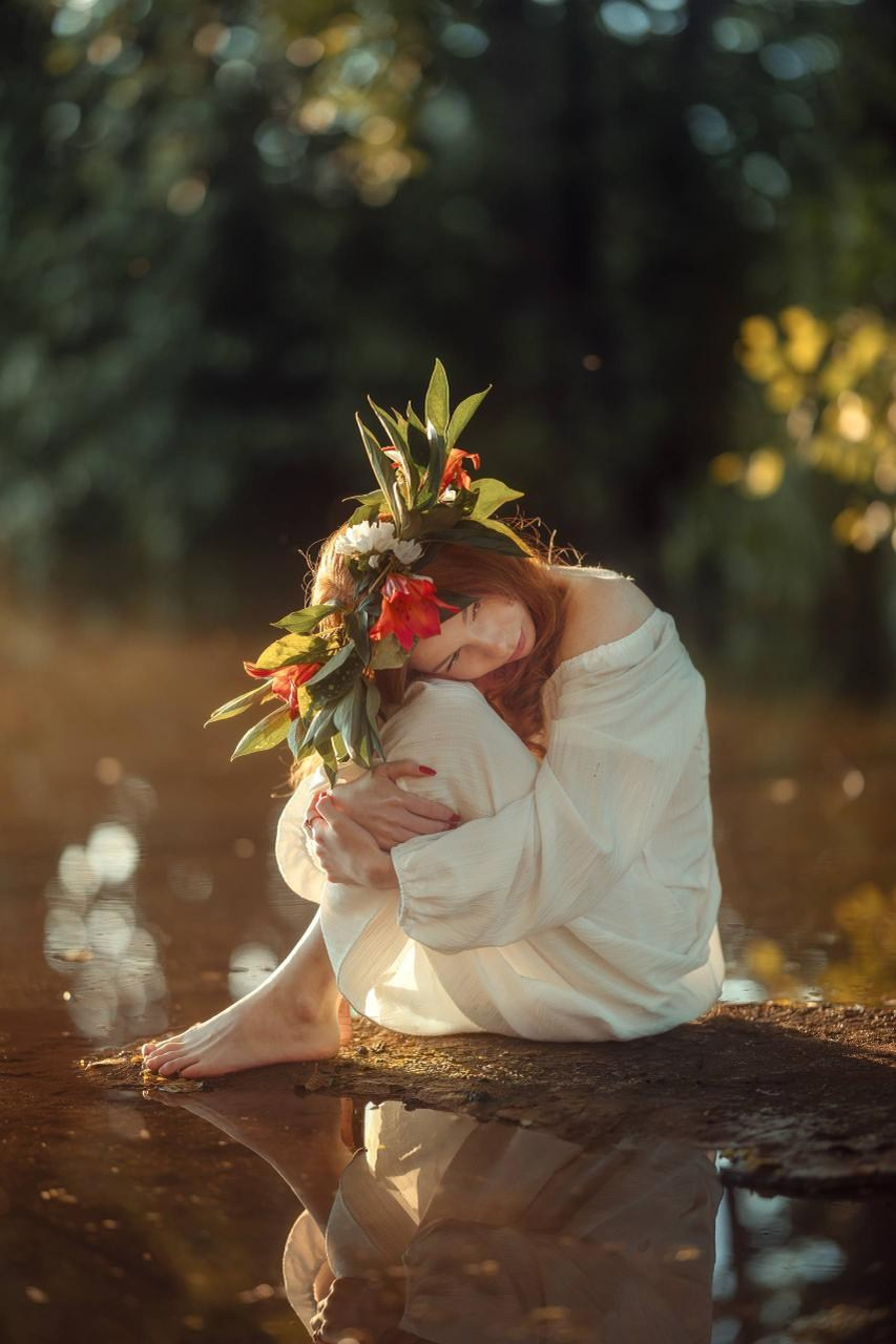 Лесная нимфа. Милана. Фотограф Елена Бабушкина