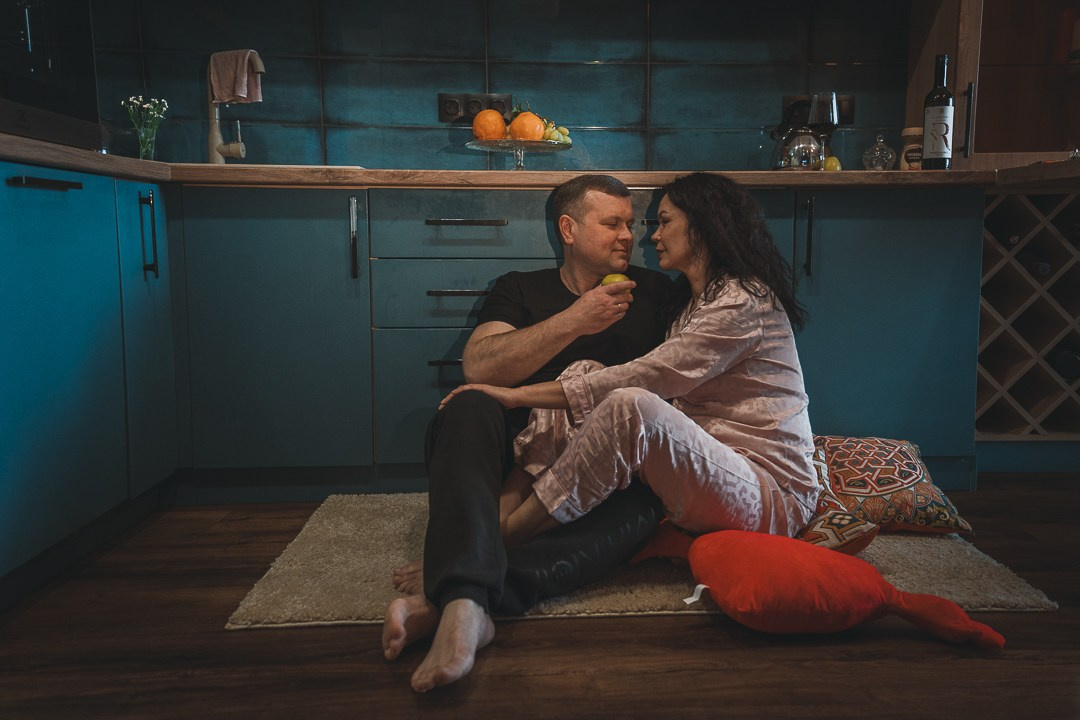 Домашняя фотосессия. Александр и Ирина