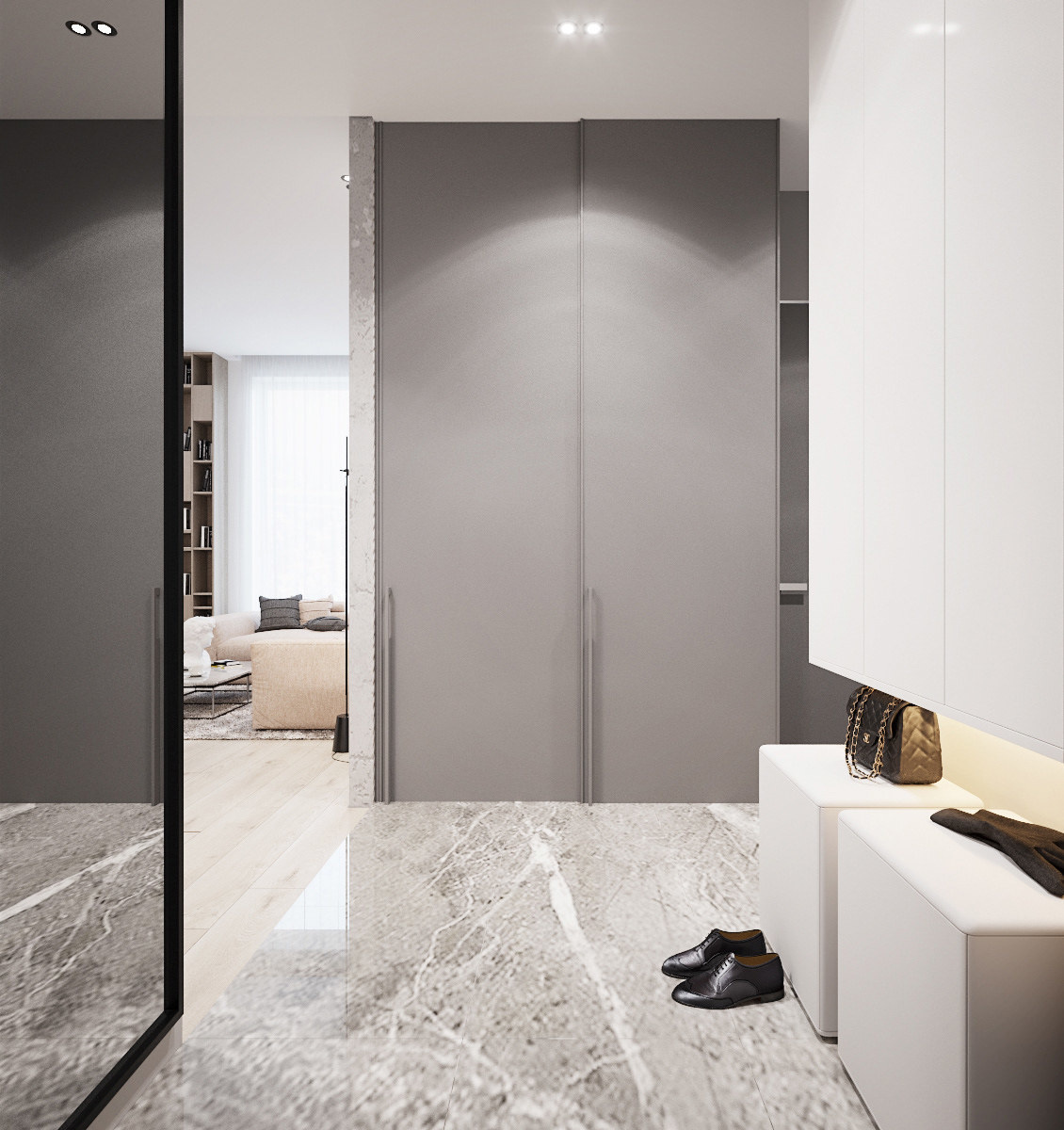 Дизайн квартиры  в  Новогорске. Дизайн интерьера бизнес класса Москва Янина Филиппова