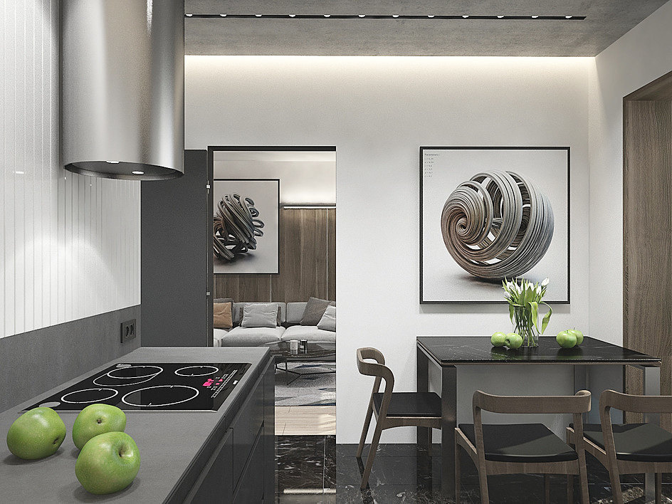 Дизайн квартиры в ЖК Царская площадь. Дизайн интерьера бизнес класса Москва Янина Филиппова