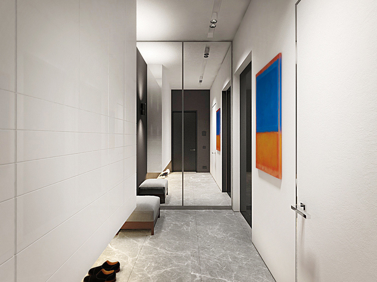 Дизайн проект 3 комнатной квартиры. Дизайн интерьера бизнес класса Москва Янина Филиппова