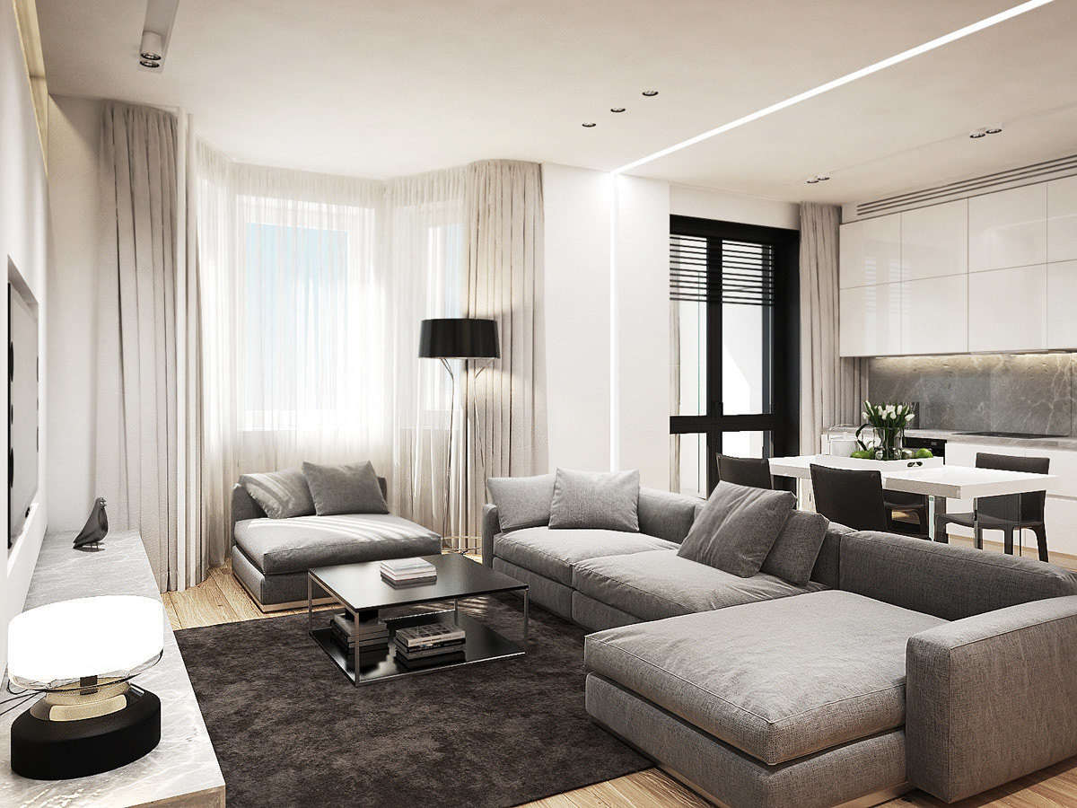 Дизайн проект 3 комнатной квартиры. Дизайн интерьера бизнес класса Москва Янина Филиппова