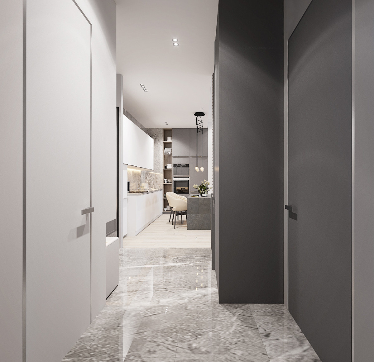 Дизайн квартиры  в  Новогорске. Дизайн интерьера бизнес класса Москва Янина Филиппова